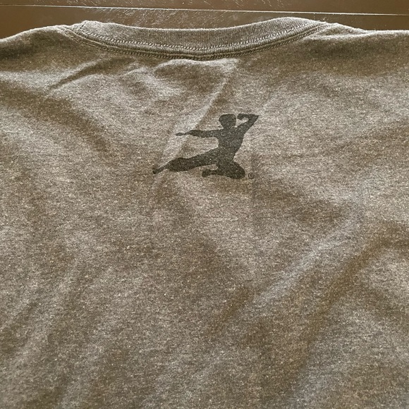 Men’s Bruce Lee DJ T-shirt, color: gray, Size: 3XL - Picture 3 of 5